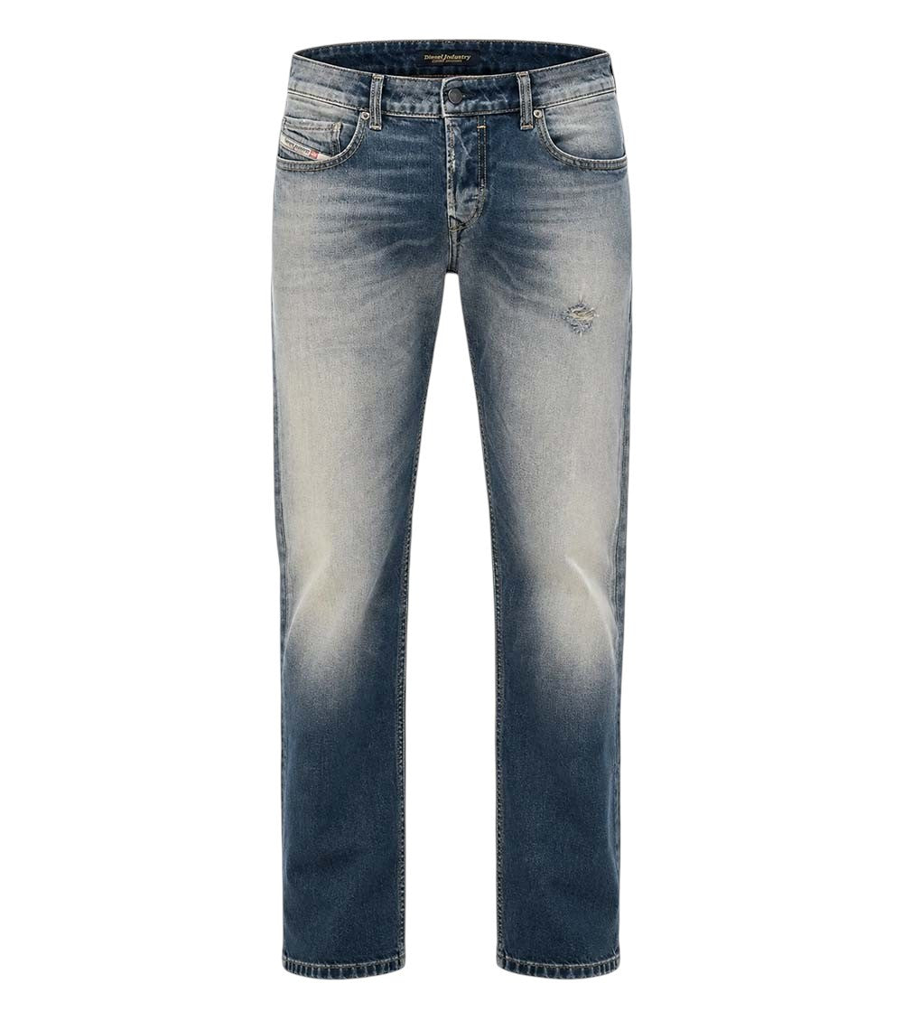 Blue Mid Rise Jeans 1