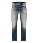 Blue Mid Rise Jeans 1