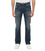 Blue Mid Rise Jeans 1