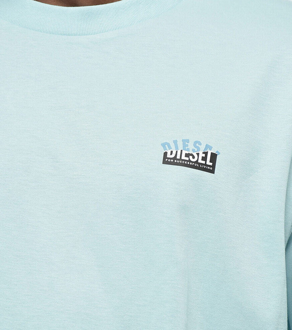 Sky Blue Logo T-Shirt 3