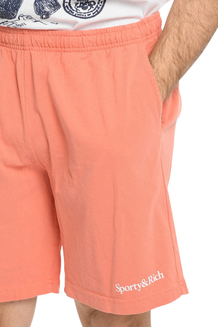 Pink Logo Shorts 3