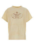 Yellow Graphic Crew Neck T-Shirt 1