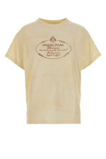Yellow Graphic Crew Neck T-Shirt 1