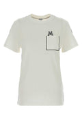 White Logo Crew Neck T-Shirt 1