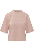 Light Pink Logo Crew Neck T-Shirt 1