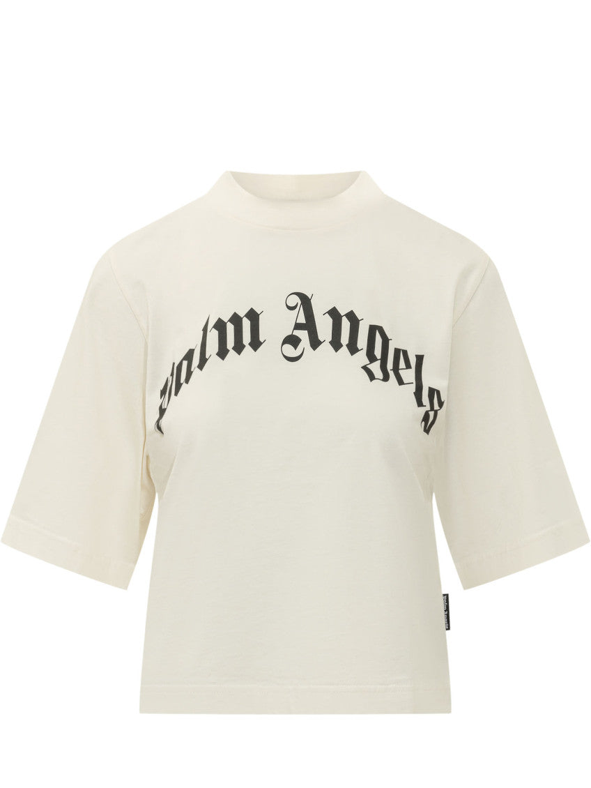 Off White Logo Crew Neck T-Shirt 1