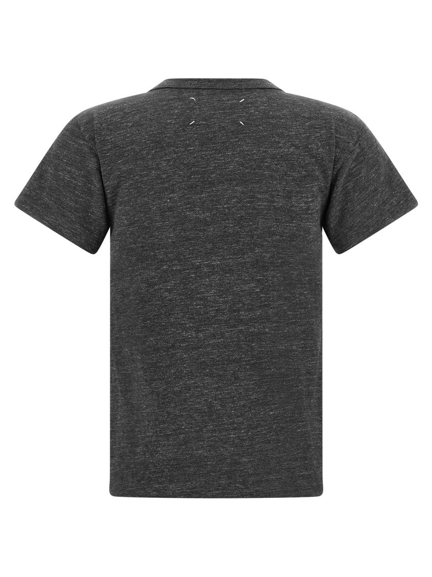 Grey Graphic Crew Neck T-Shirt 2