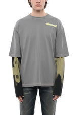 Grey Crew Neck T-Shirt 1