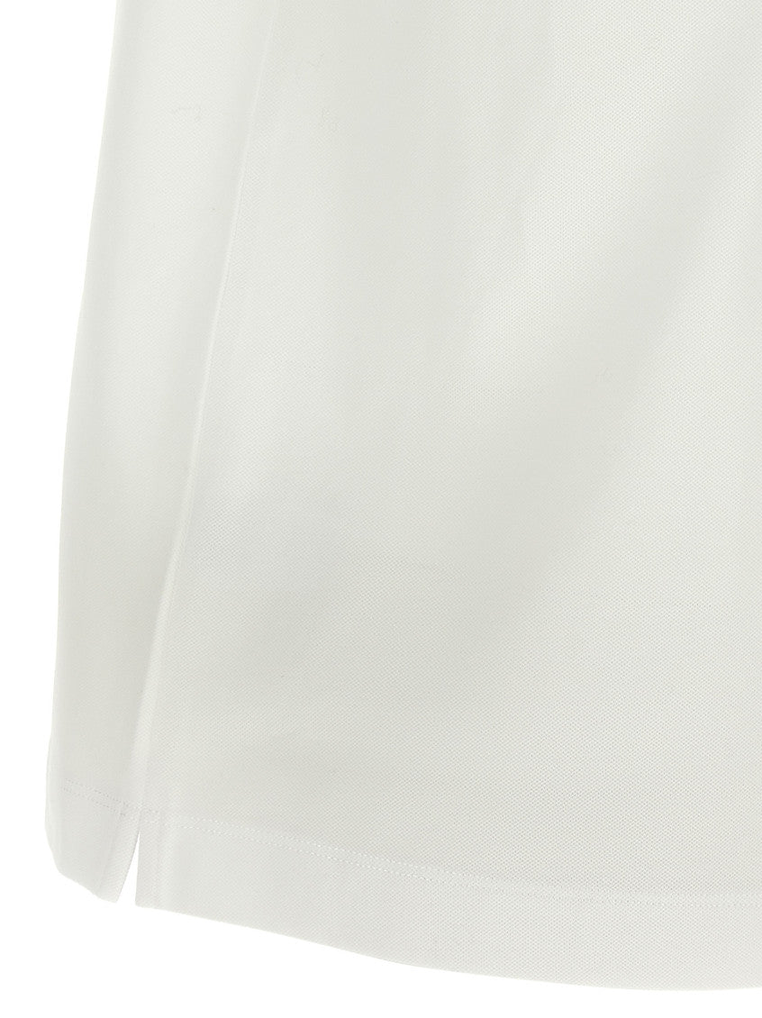 White Logo Crew Neck T-Shirt 4