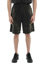 Black Distressed Shorts 1