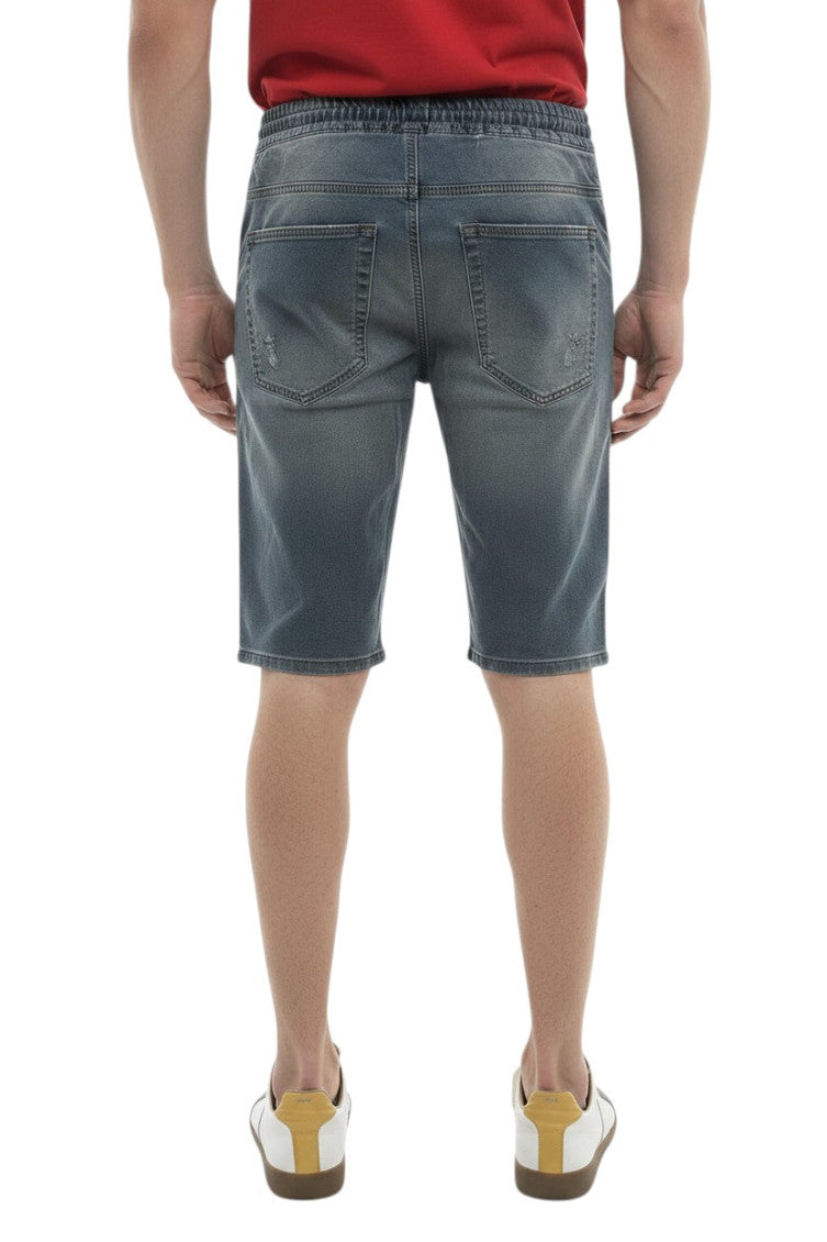 Blue Drawstring Shorts 2