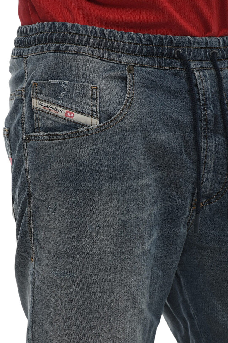 Blue Drawstring Shorts 3