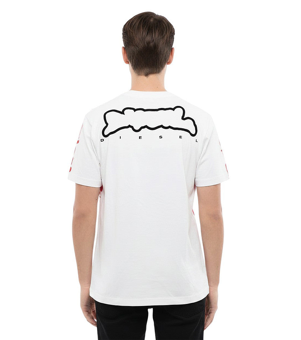 White Crew Neck T-Shirt 2