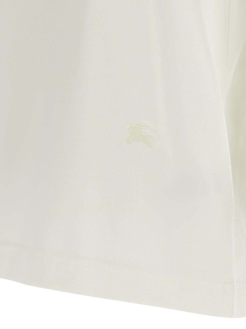 White Crew Neck T-Shirt 4