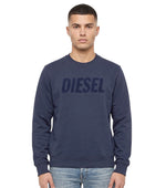 Navy Blue Logo Sweatshirt 1