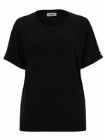 Black Round Neck T-Shirt 1