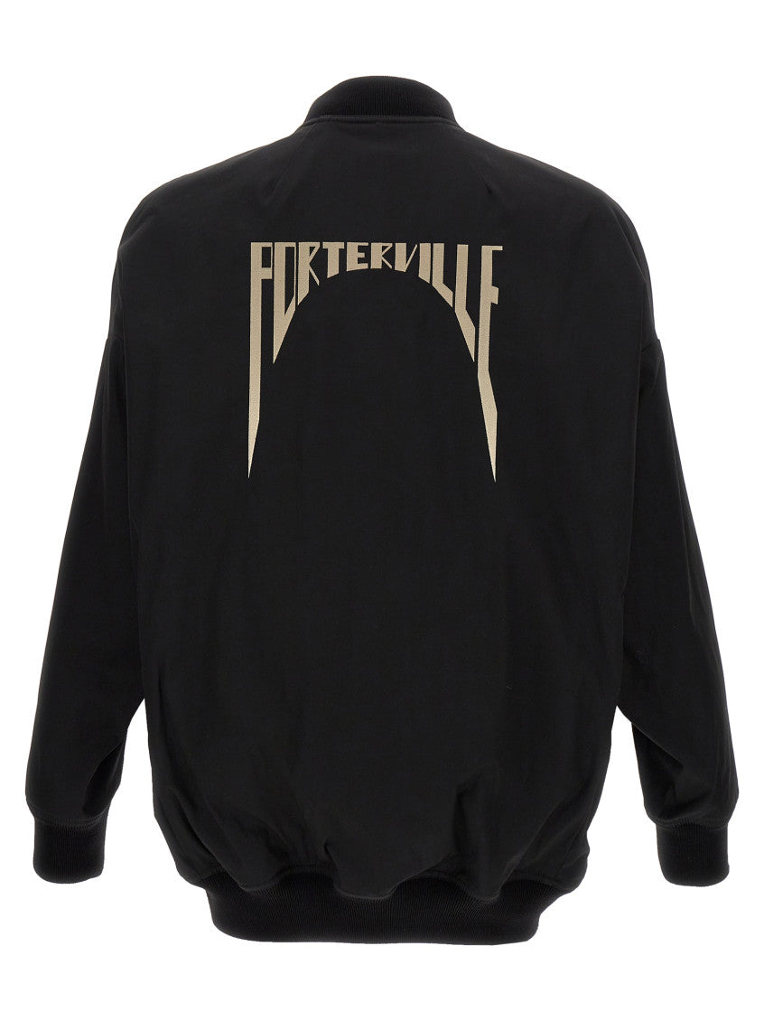 Black 'Jumbo Peter Flight' jacket  2