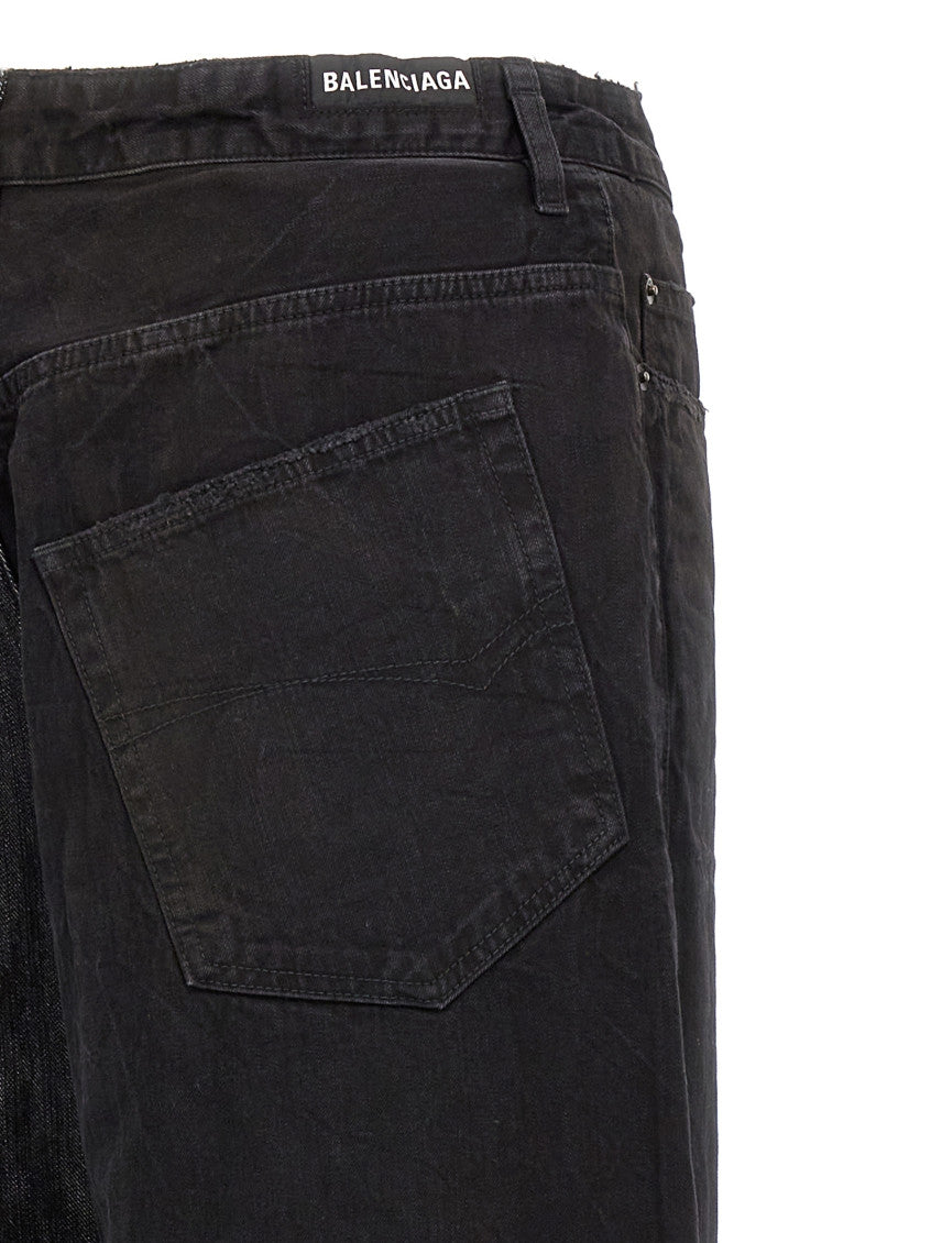 Black Fifty Fifty Jeans 4