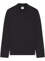 Black Volcano Cotton Logo T-shirt 1