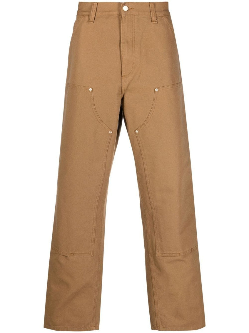 Brown Straight Trousers 1