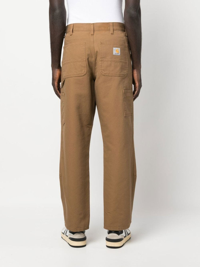Brown Straight Trousers 4