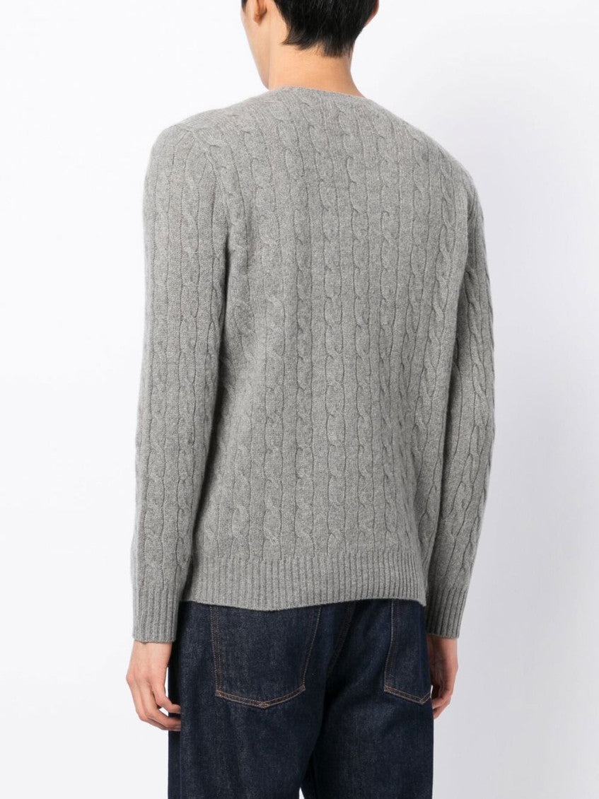 Grey Crew Neck Sweater 4