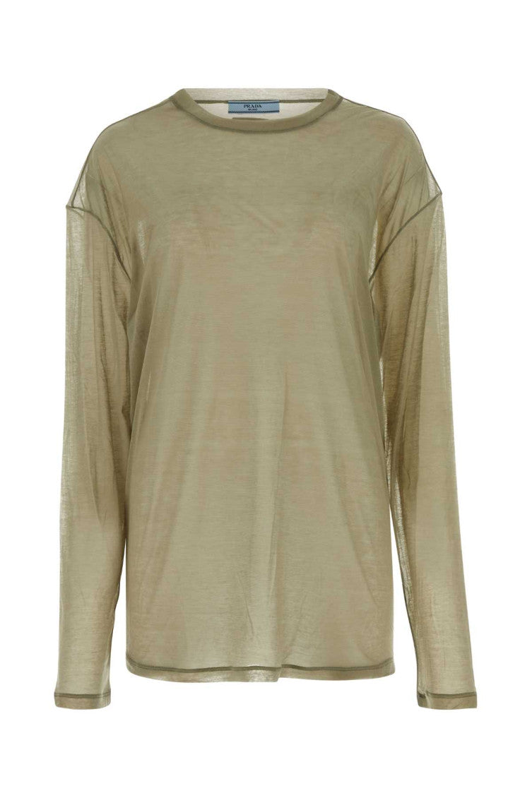 Khaki Blend Oversize T-shirt 1