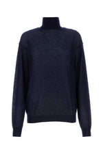 Navy Blue High neck Sweater 1