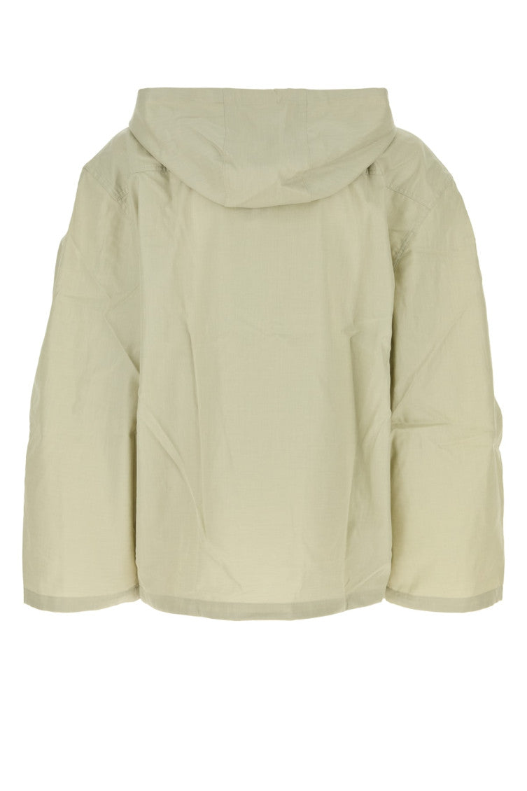 Light Green Logo Hooded Jacket 2