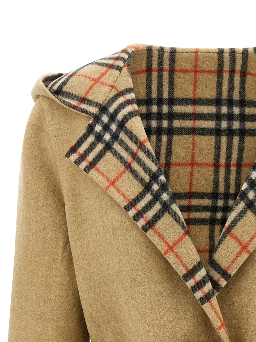 Beige Hampshire Reversible Coat 4