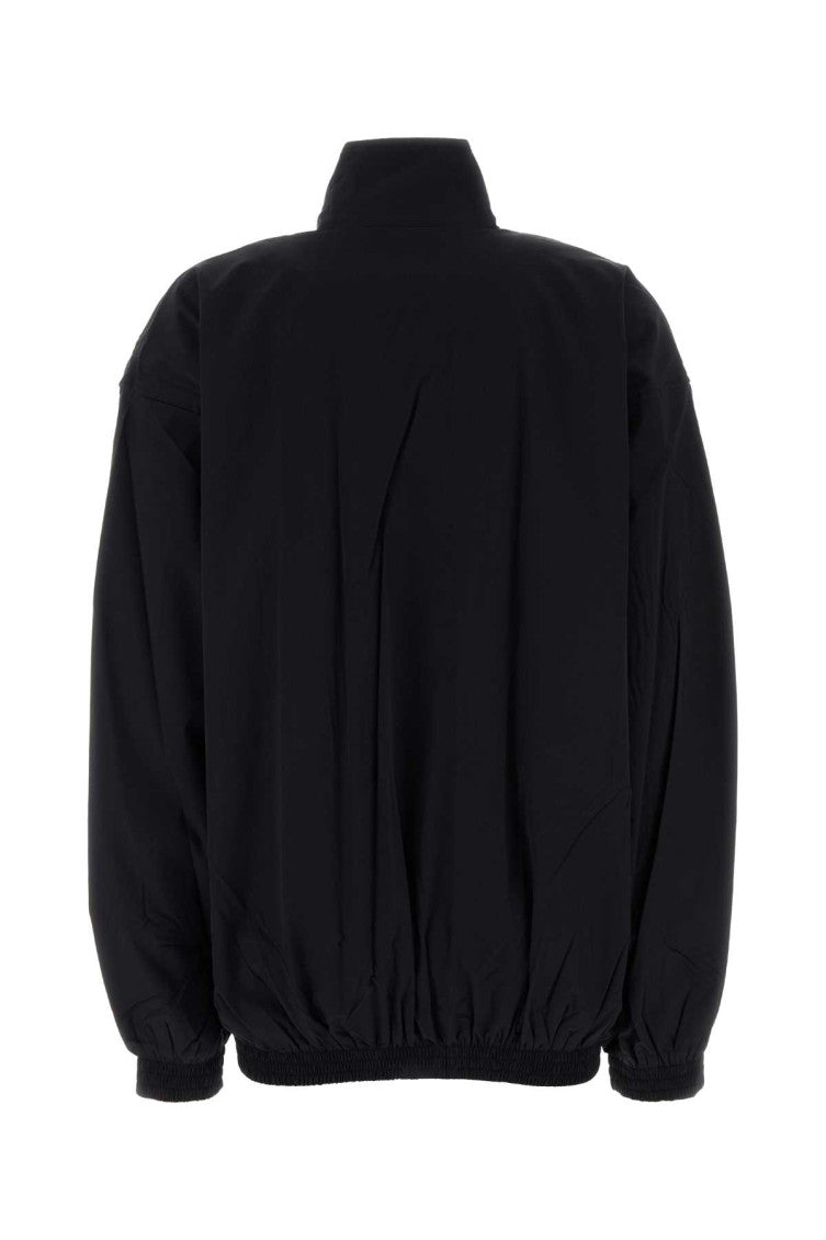 Slate tech fabric oversize windbreaker  2