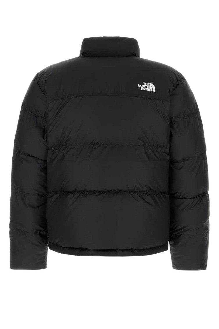 Black Logo Puffer Jacket 2