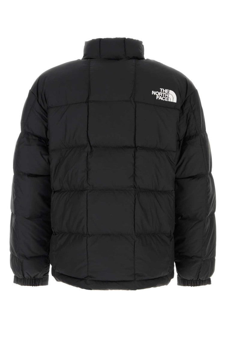 Black Logo Quilted Jacket 2