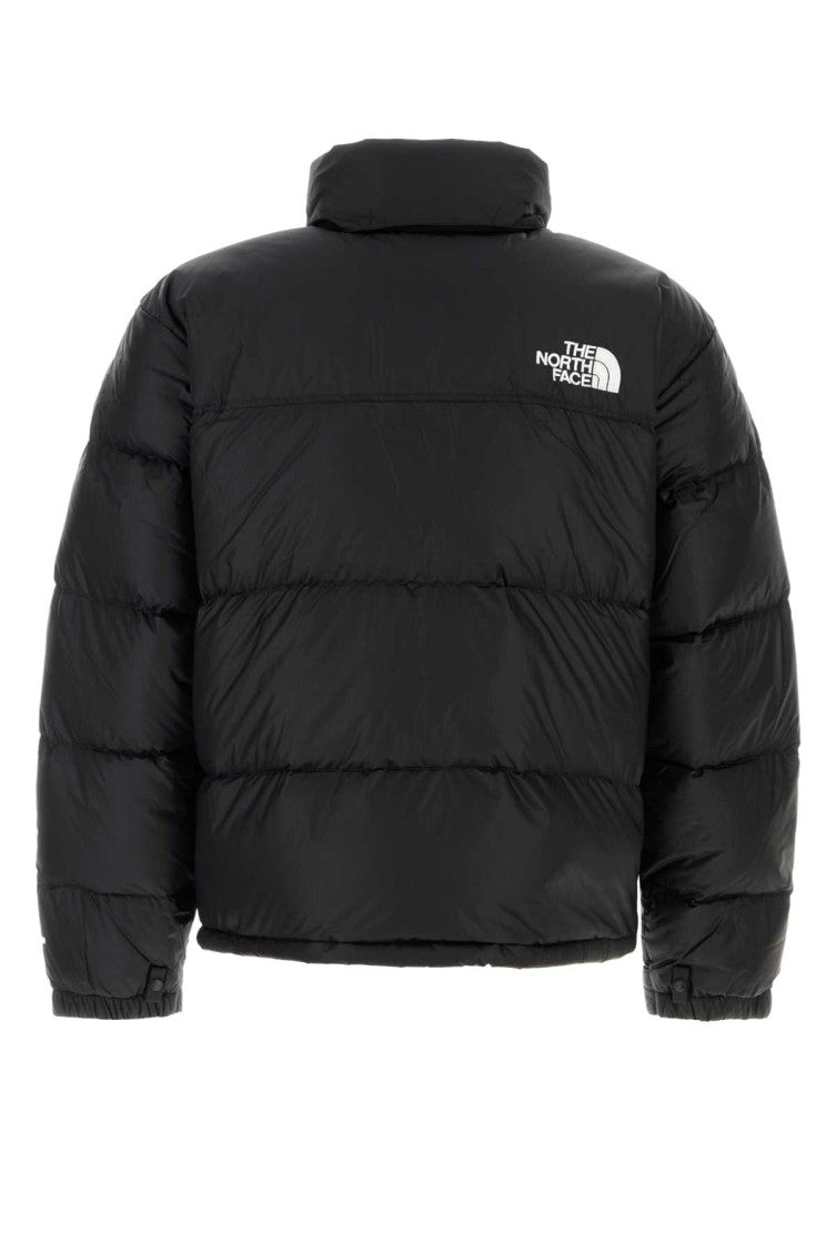 Black Logo Down Jacket 2