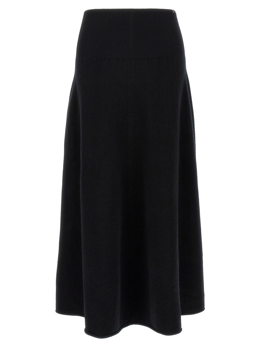 Black 'N°388 Ease' skirt 1