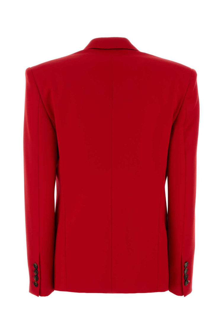 Red Wool Blazer 2
