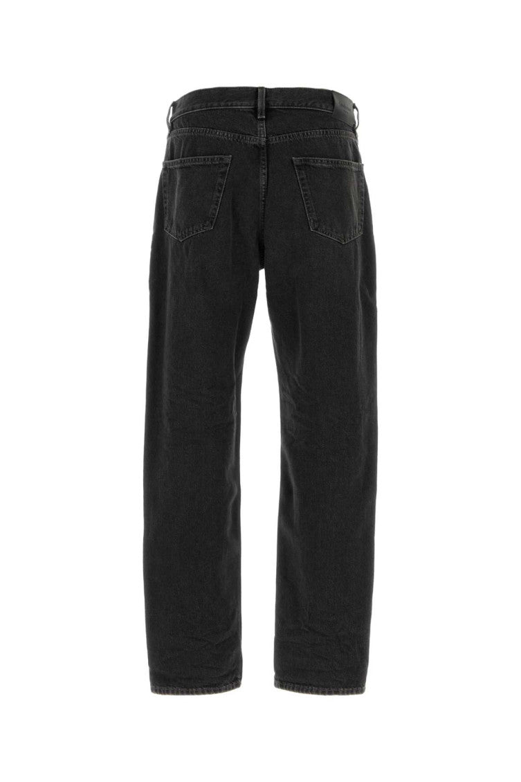 Black Straight Leg Jeans 2