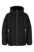 Black Nylon Down Jacket 1