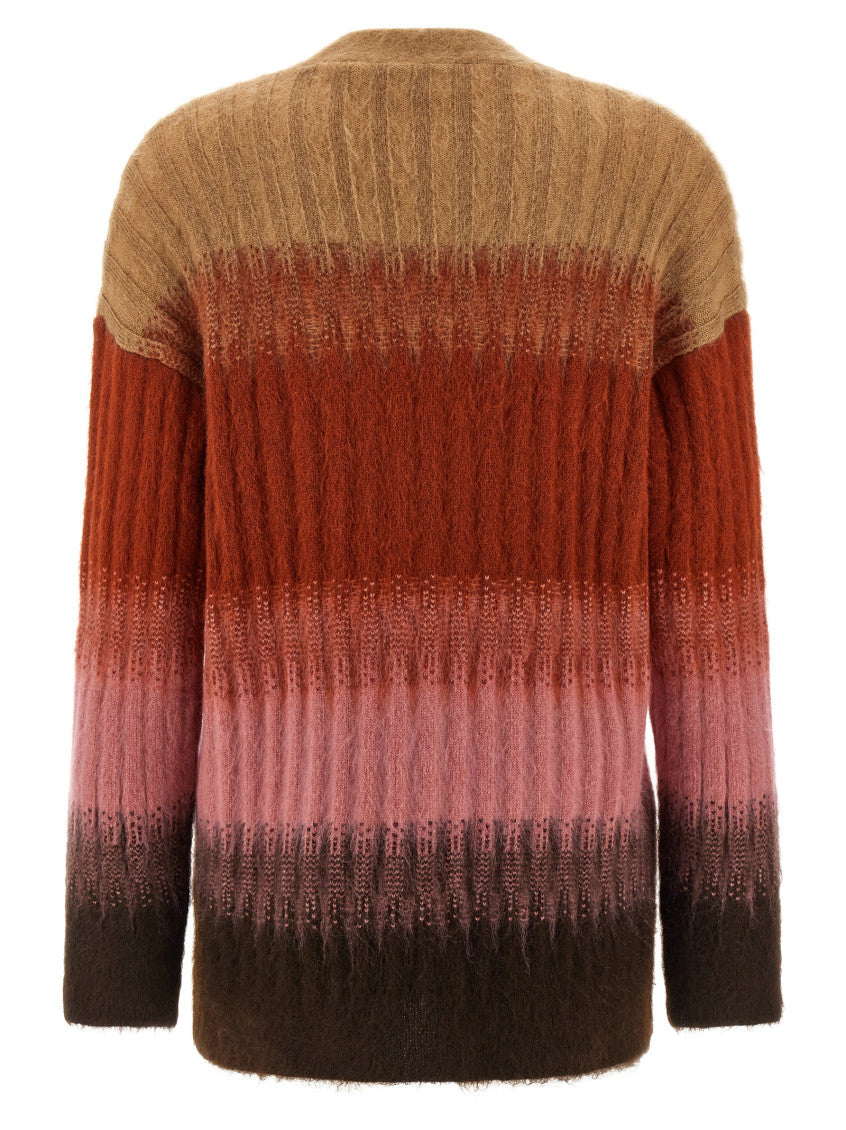 Multicolor Vanise Knit Cardigan 2