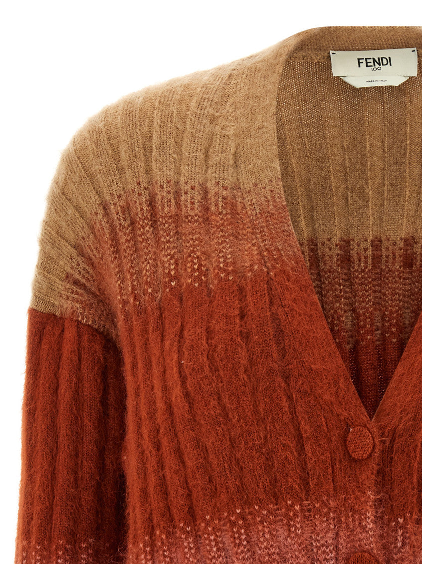 Multicolor Vanise Knit Cardigan 3