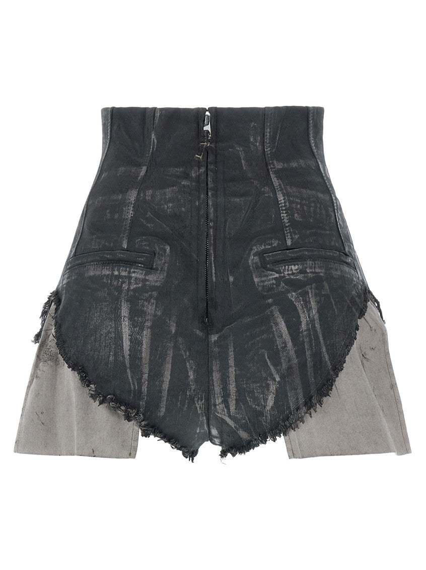 Brown 'Dirt Cutoffs' shorts 2