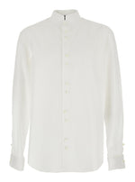 White Regular Solid Shirt 1
