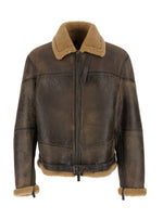 Brown Shirt Collar Jacket 1