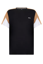 Black Color Block T-Shirt 1