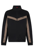 Black Mock Collar Sweatshirt 1