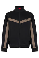 Black Mock Collar Sweatshirt 1