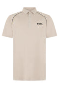 Light Beige Logo Polo 1