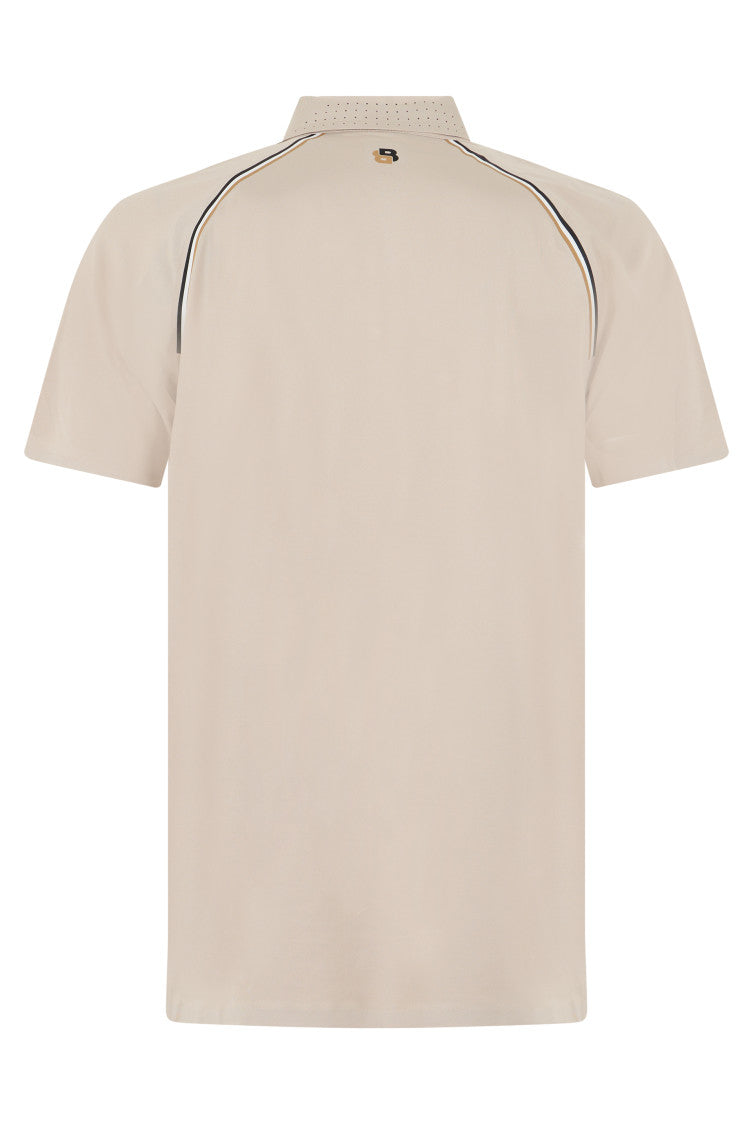 Light Beige Logo Polo 2