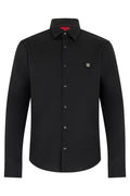 Black Slim Logo Shirt 1