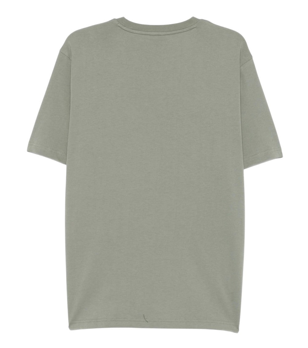 Green Graphic Crew Neck T-Shirt 2